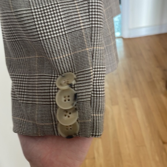 Vintage Plaid Blazer - Picture 6 of 9